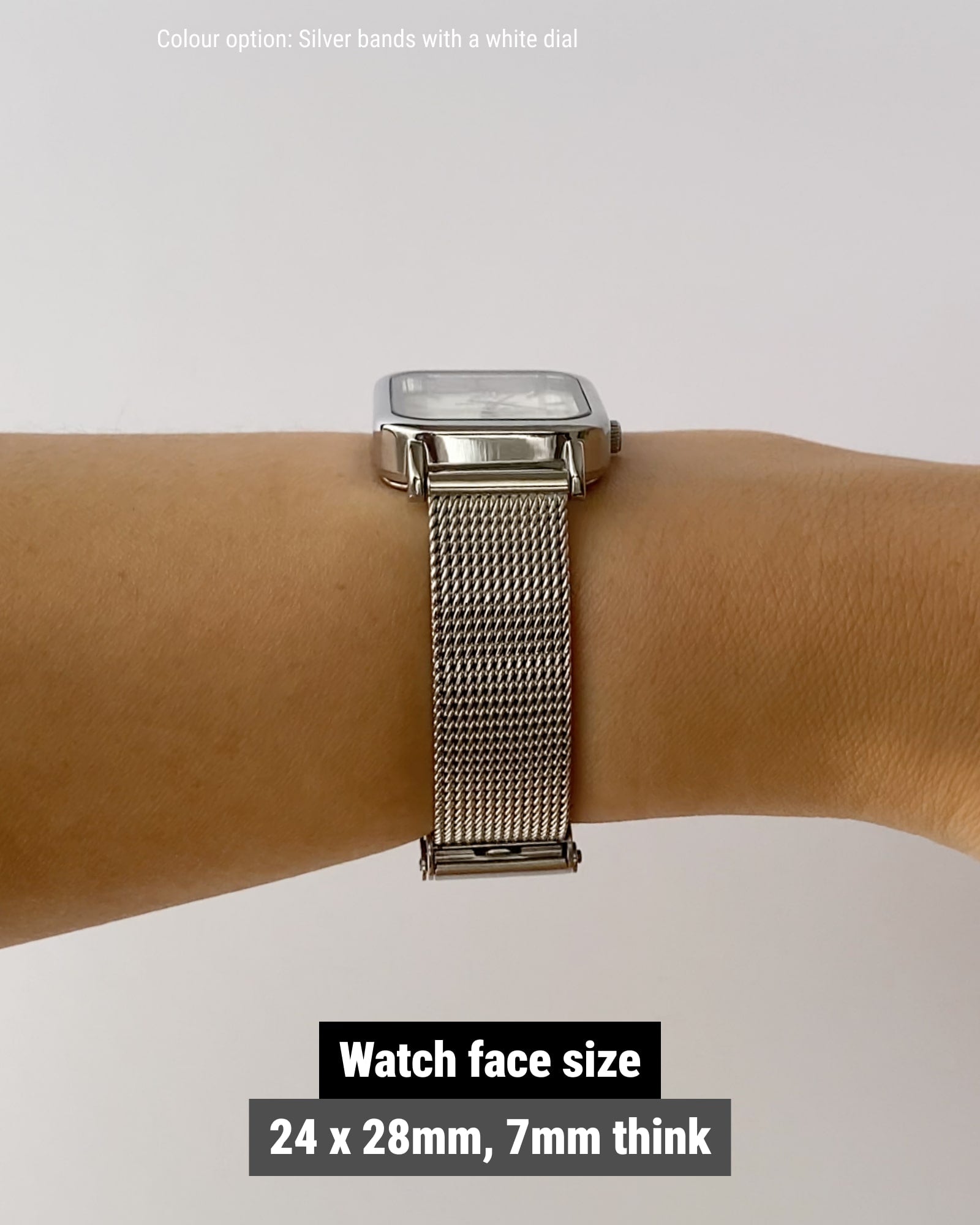 Rumtton Harbor Mesh Metal Women Watch